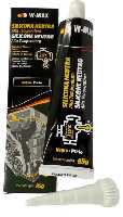 ADESIVO SILICONE  ALTA TEMPERATURA . 60G