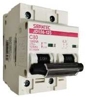 DISJUNTOR DIN BIFASICO 2P - 80A
